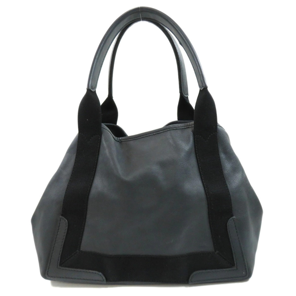 Balenciaga Handbag Blue Leather Cabas Navy Blue